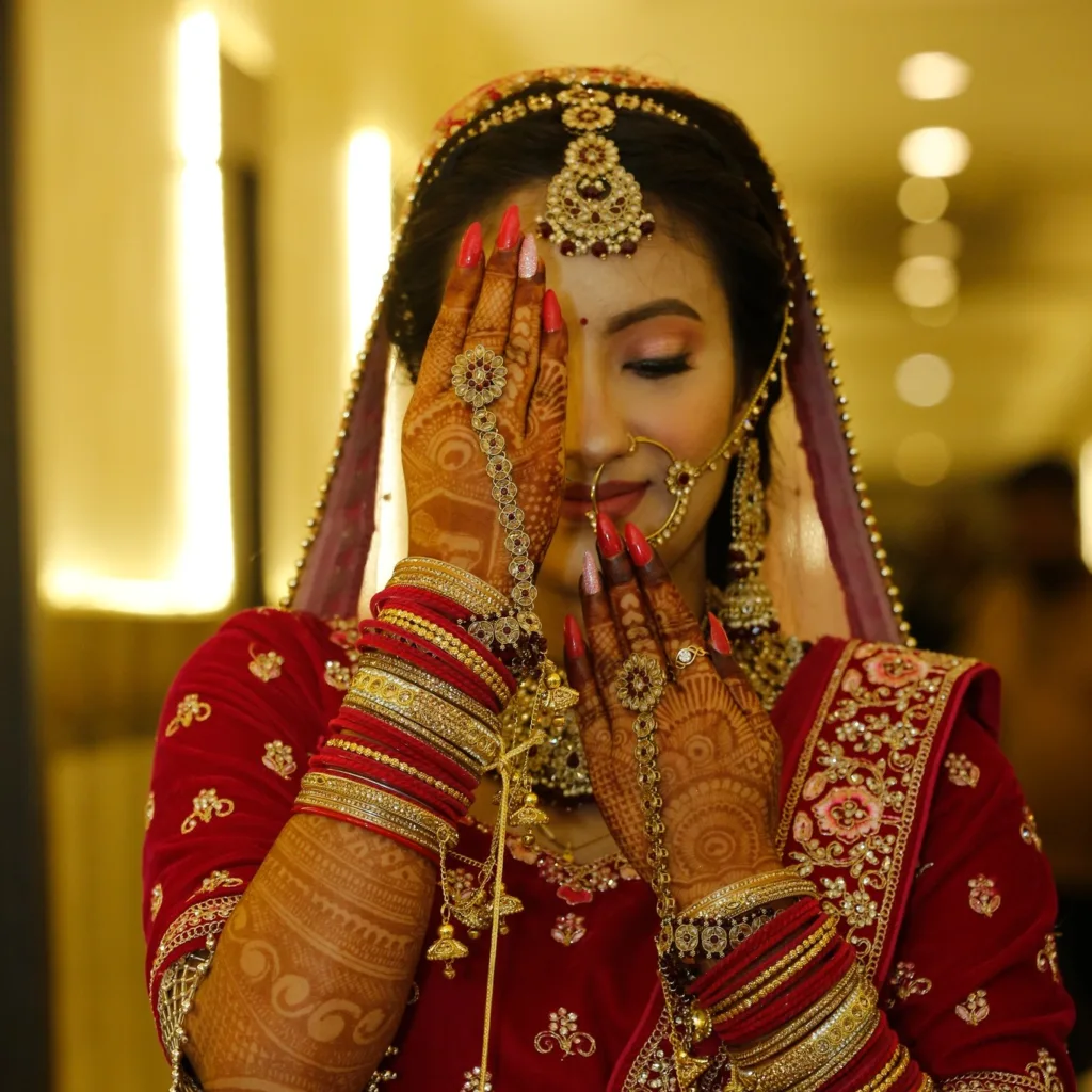 jabalpur wedding photography bride portrait